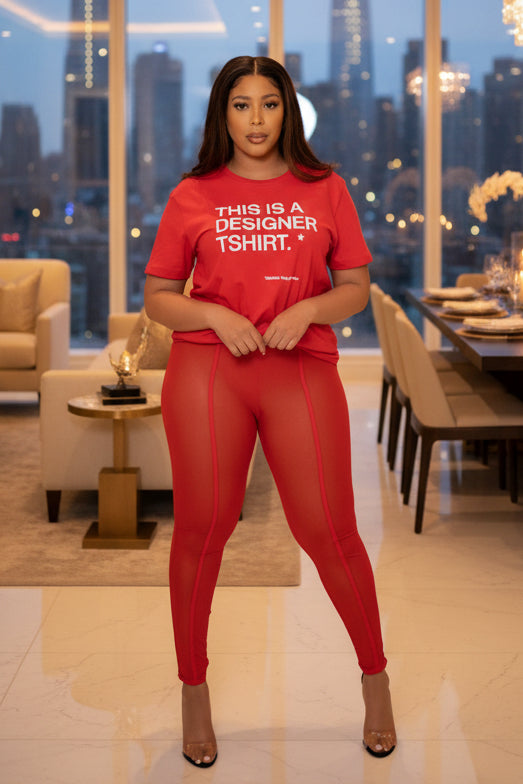 Designer Tee Curvy