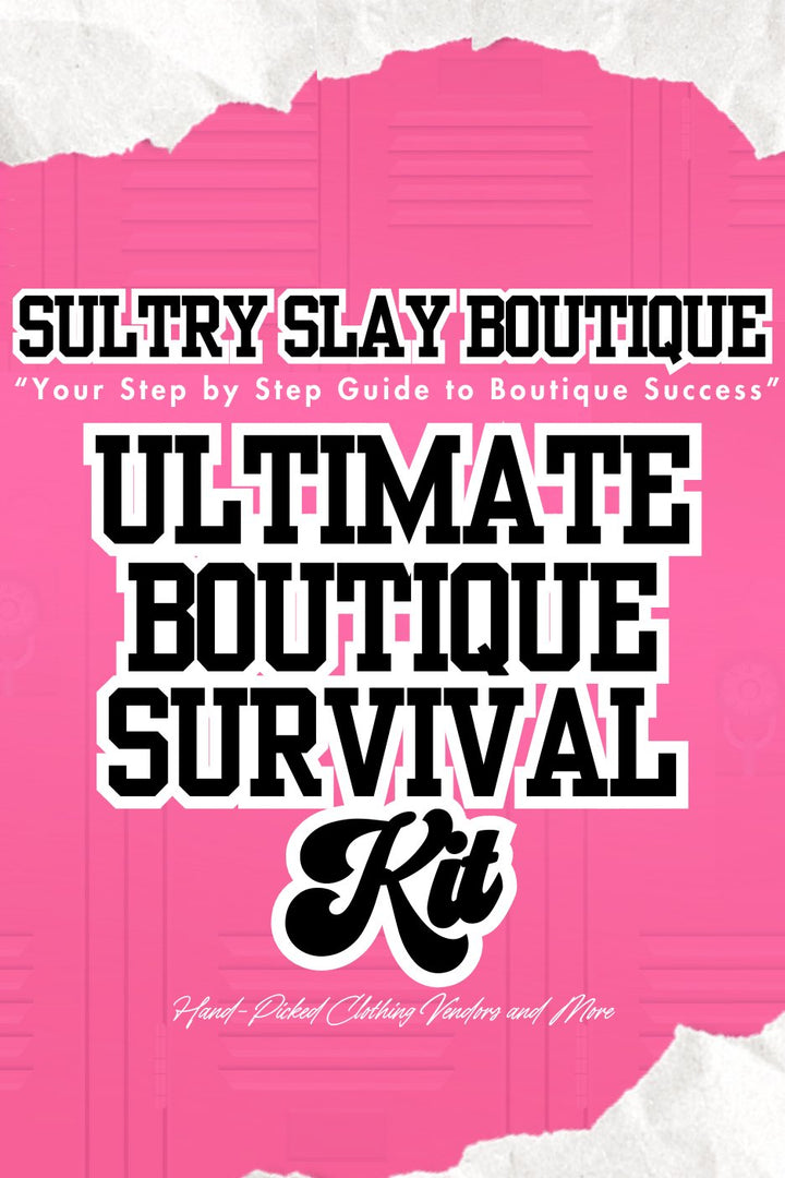 Ultimate Boutique Survival Kit Ebook